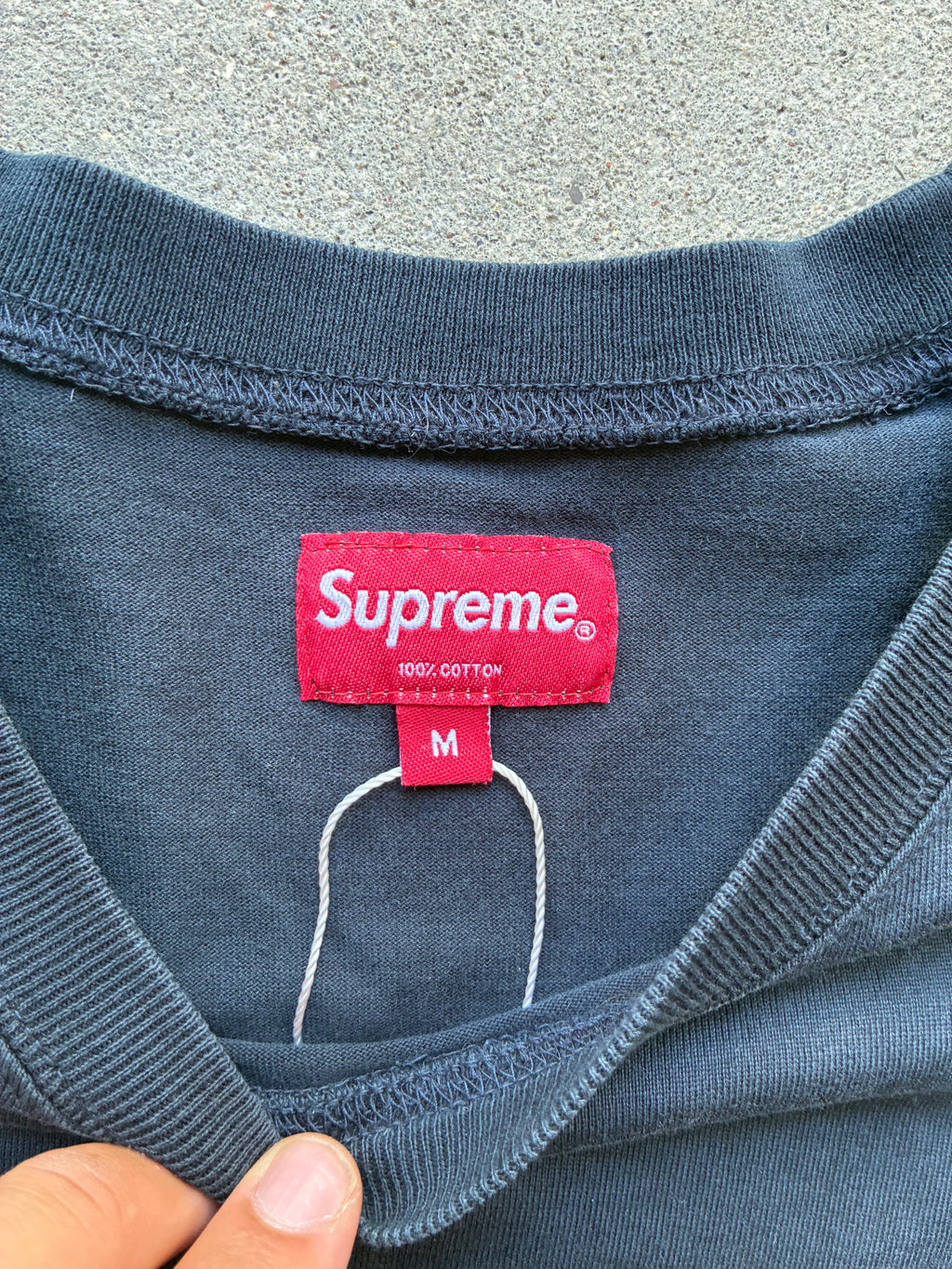 Supreme “LOGO” Long Sleeve (M)
