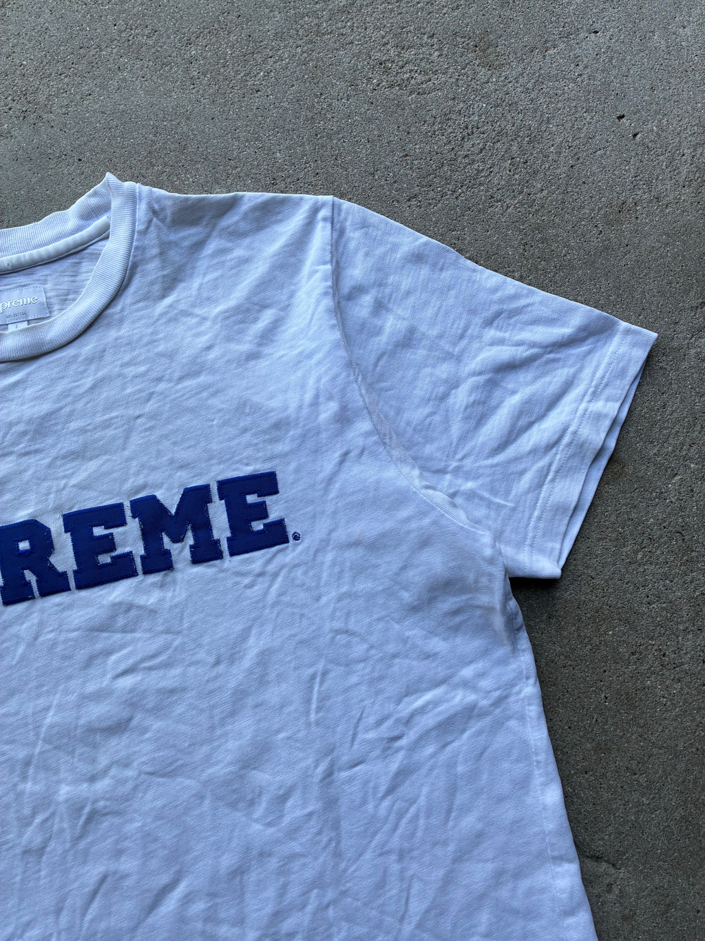 Supreme “COLLEGIATE” Tee (L)