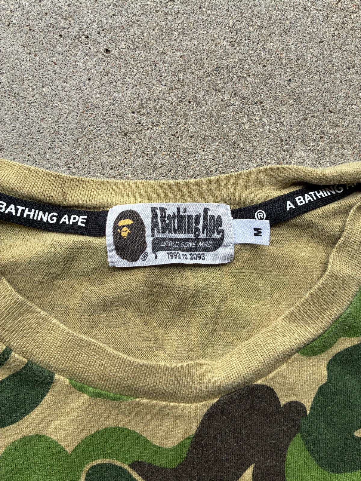 Bape “CAMO” Tee (M)