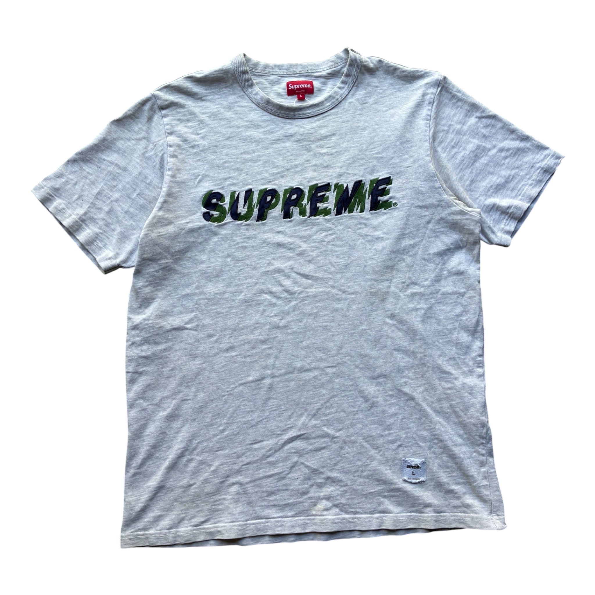 Supreme “SHATTER SS19” Tee (L)