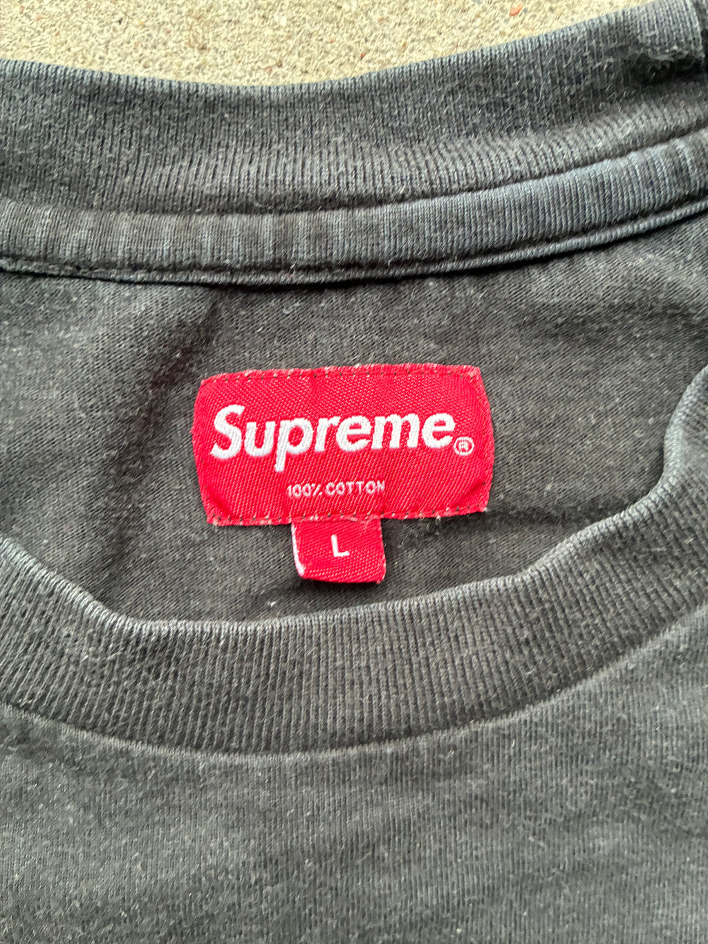Supreme “U.S.A LOGO” Long Sleeve (L)
