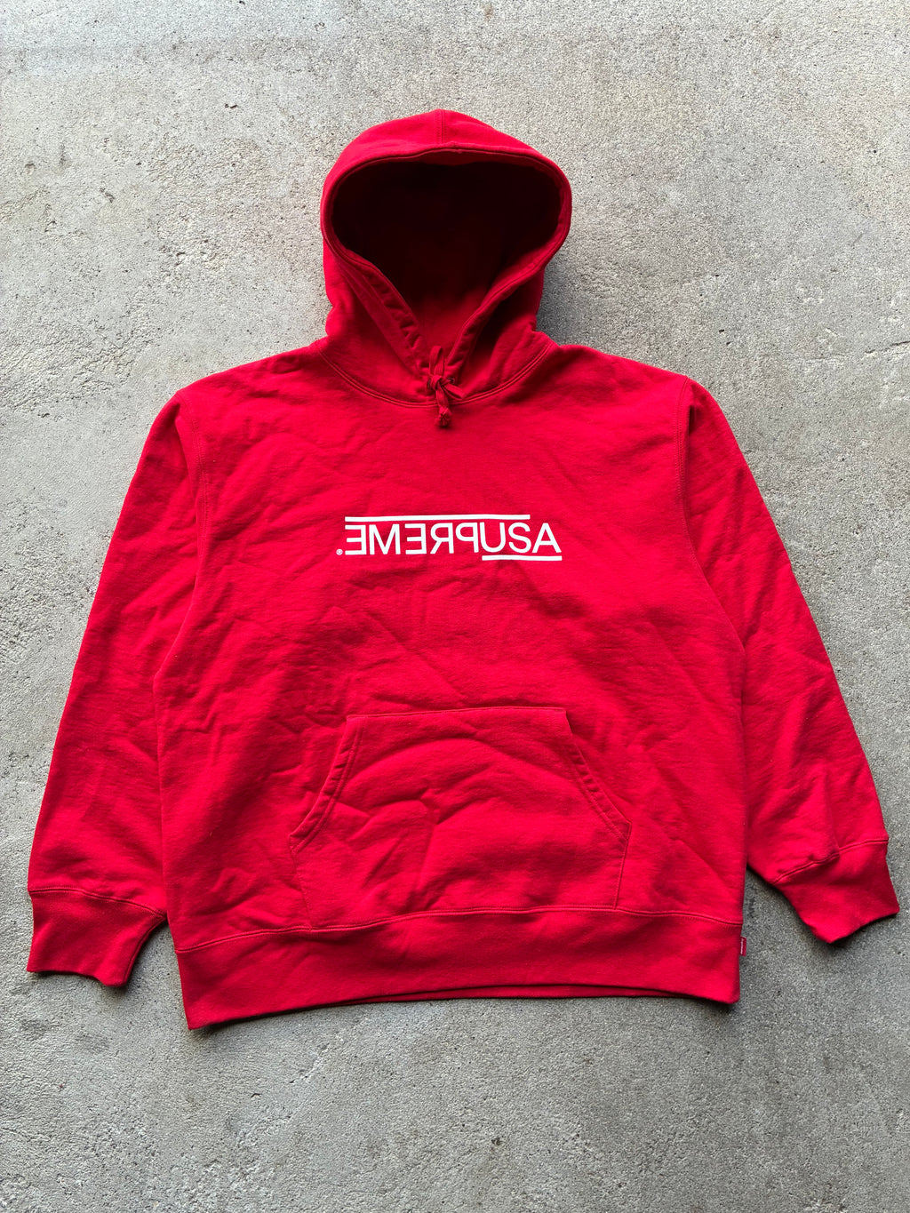 Supreme “USA” Hooded Hoodie (Large)