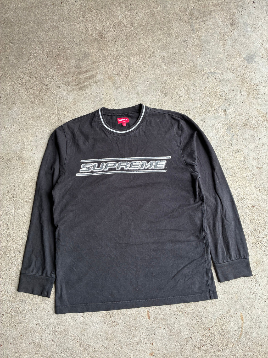 Supreme “BEVEL L/S” Long Sleeve (M)