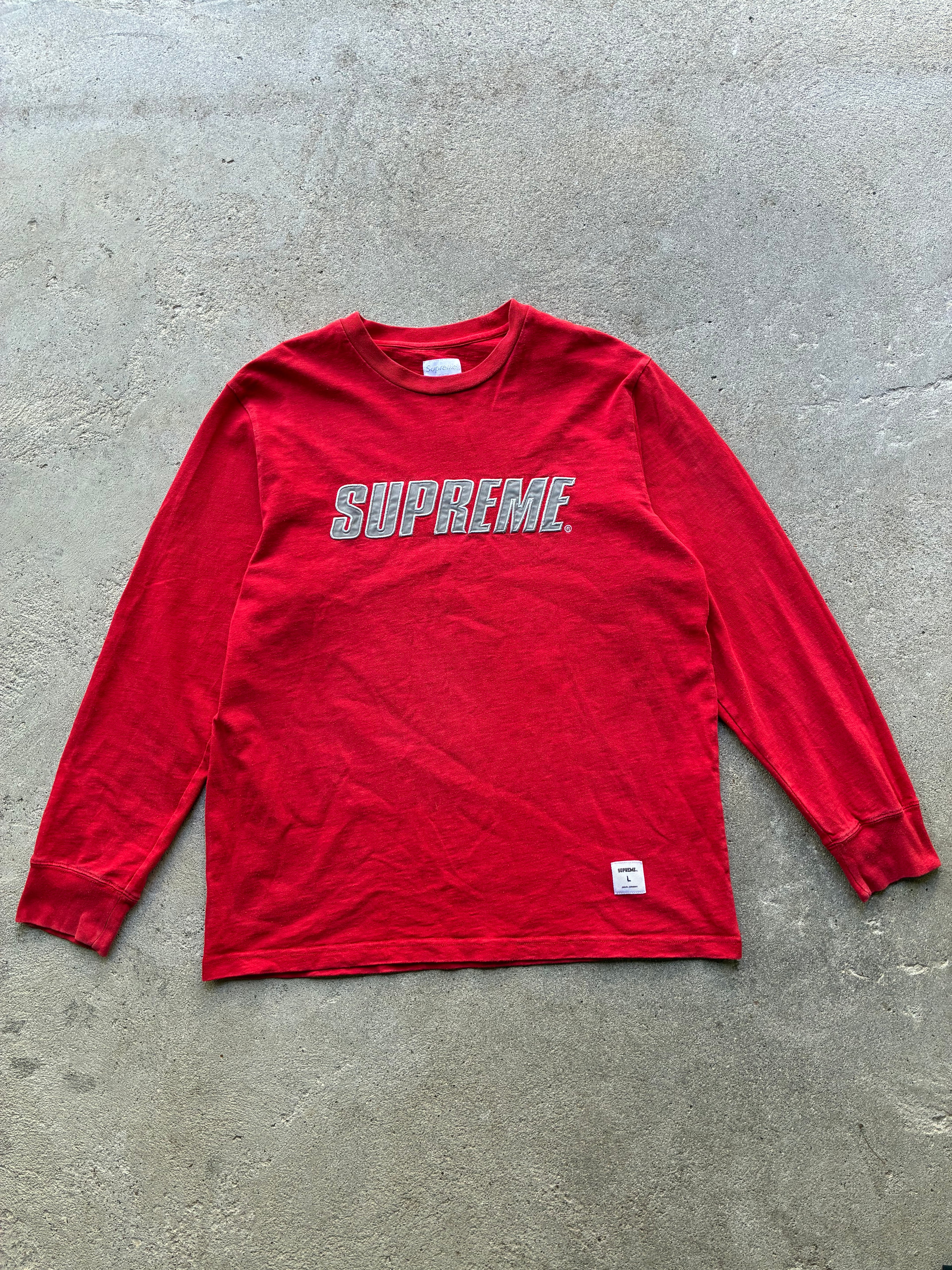 Supreme “REFLECTIVE” Long Sleeve (L)