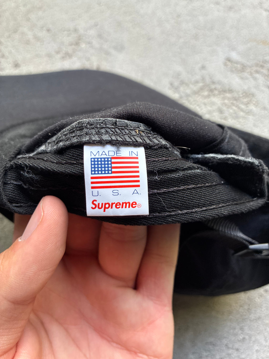 Supreme “SS20 Military” Camp Cap (Adjustable)