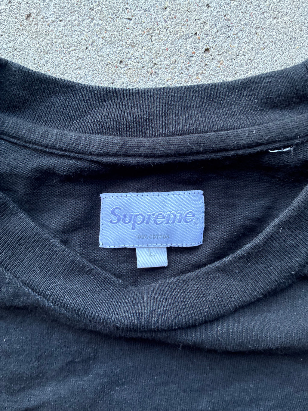 Supreme “REFLECTIVE” Long sleeve (L)