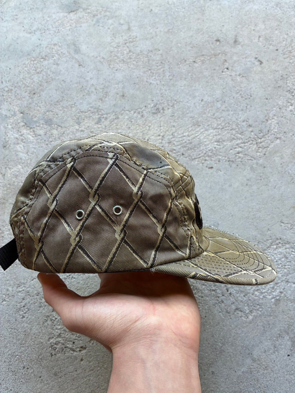 Supreme “CHAIN LINK FW14” Camp Cap (Adjustable)