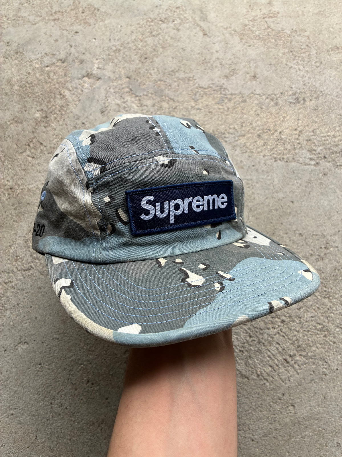 Camo supreme (SUPNY-20) camp cap (Adjustable)