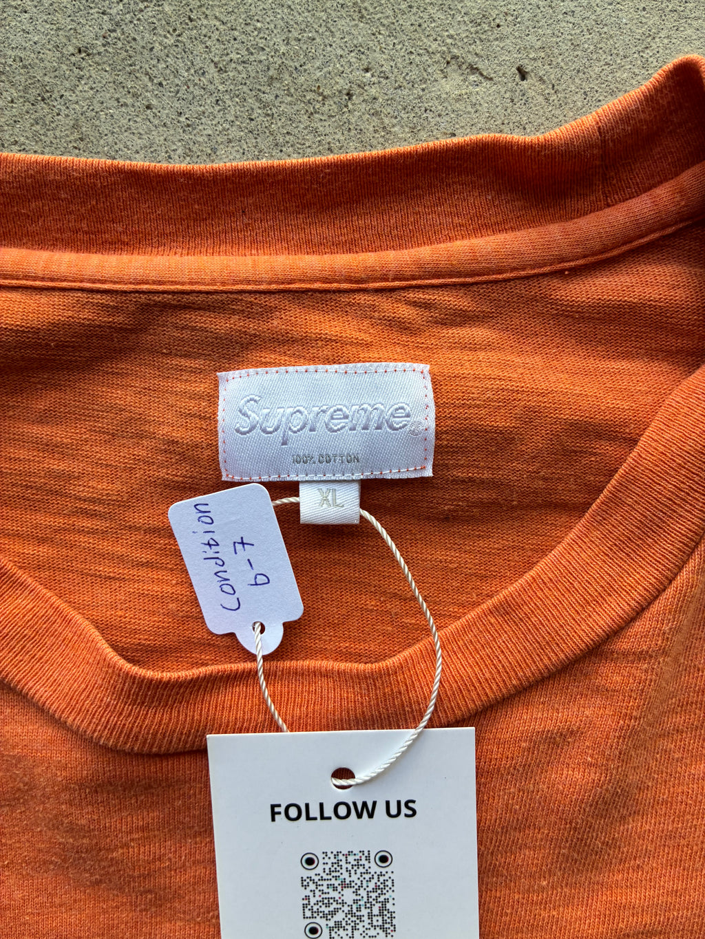 Supreme “METALLIC L/S REFLECTIVEE” Long Sleeve (XL)