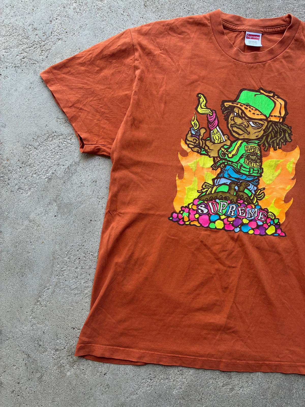 Supreme “MOLOTOV KID” Tee (L)