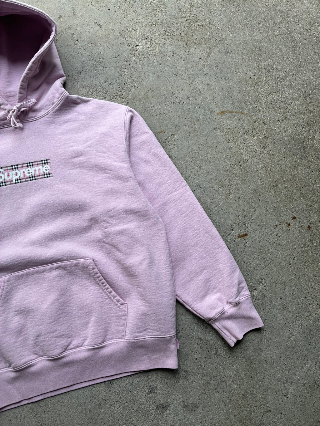 Supreme x Burberry “PINK” hoodie (S)