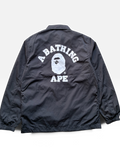 Sort Bape coach jacket (M)