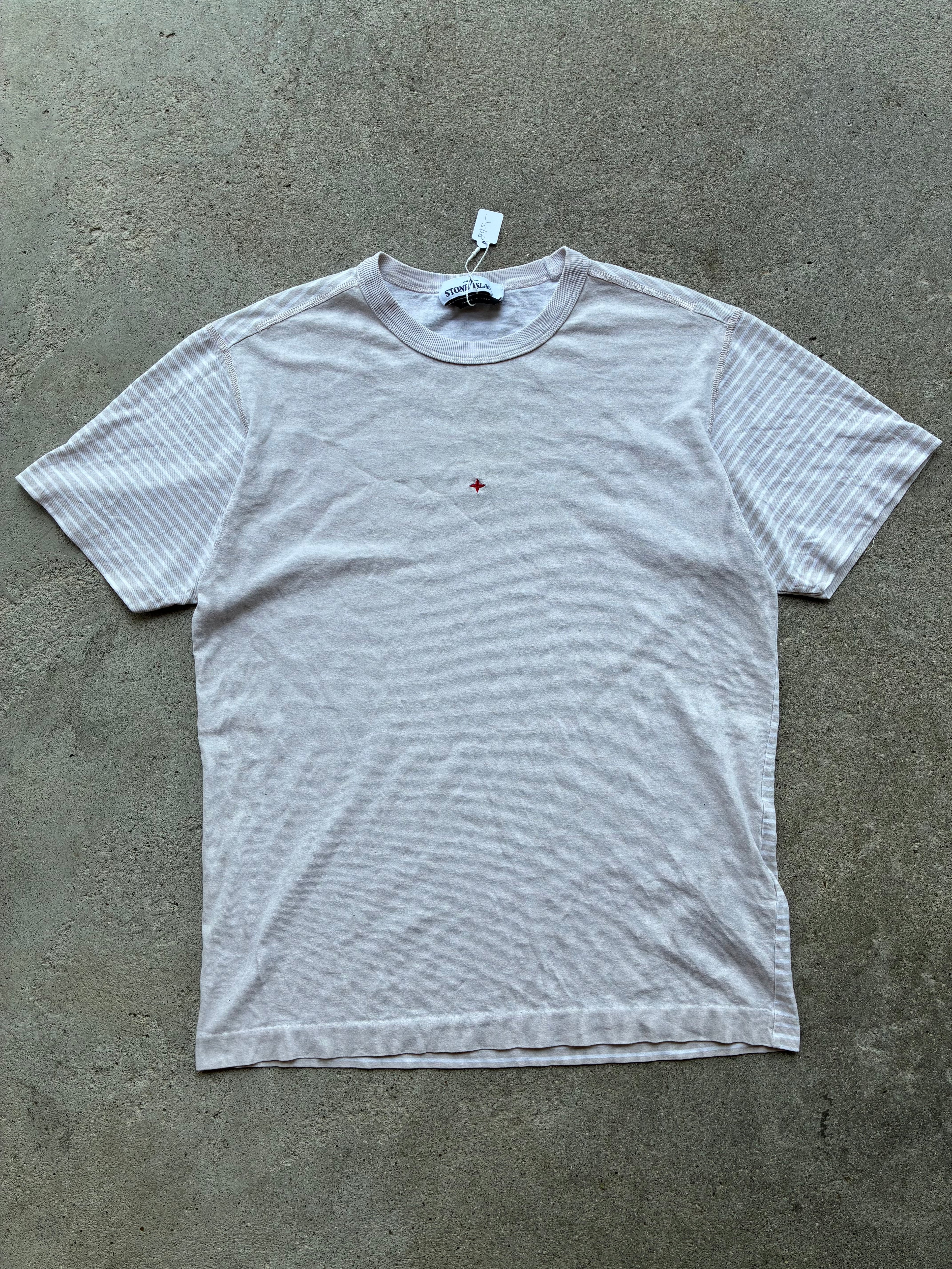 Stone Island “STRIPED MARINA” Tee (M)