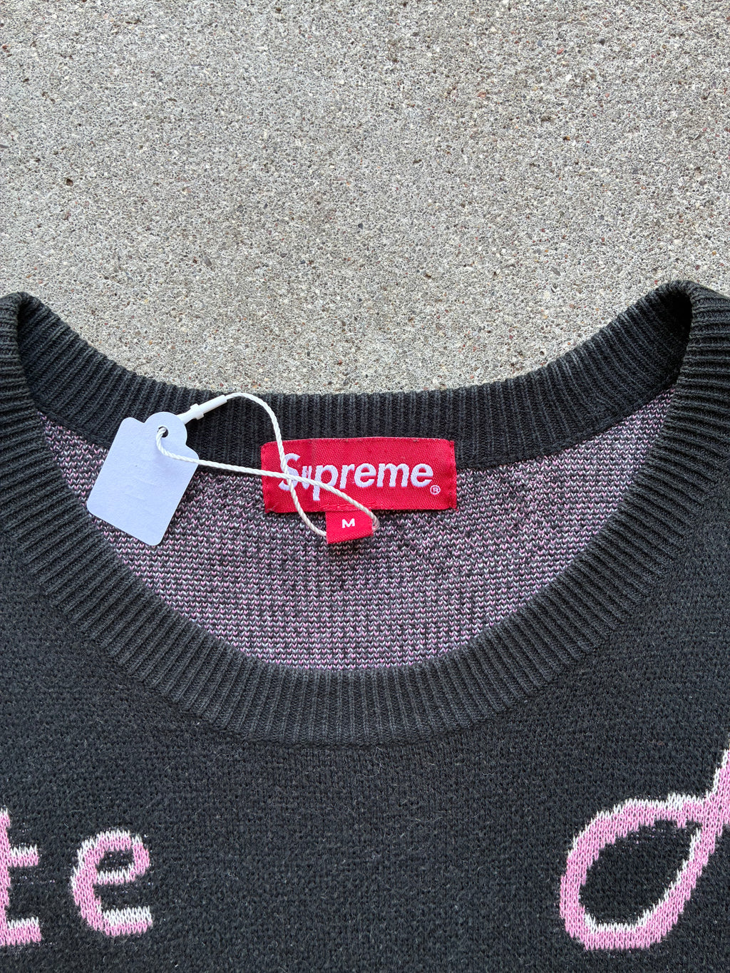 Supreme “HATE” Sweater (M)