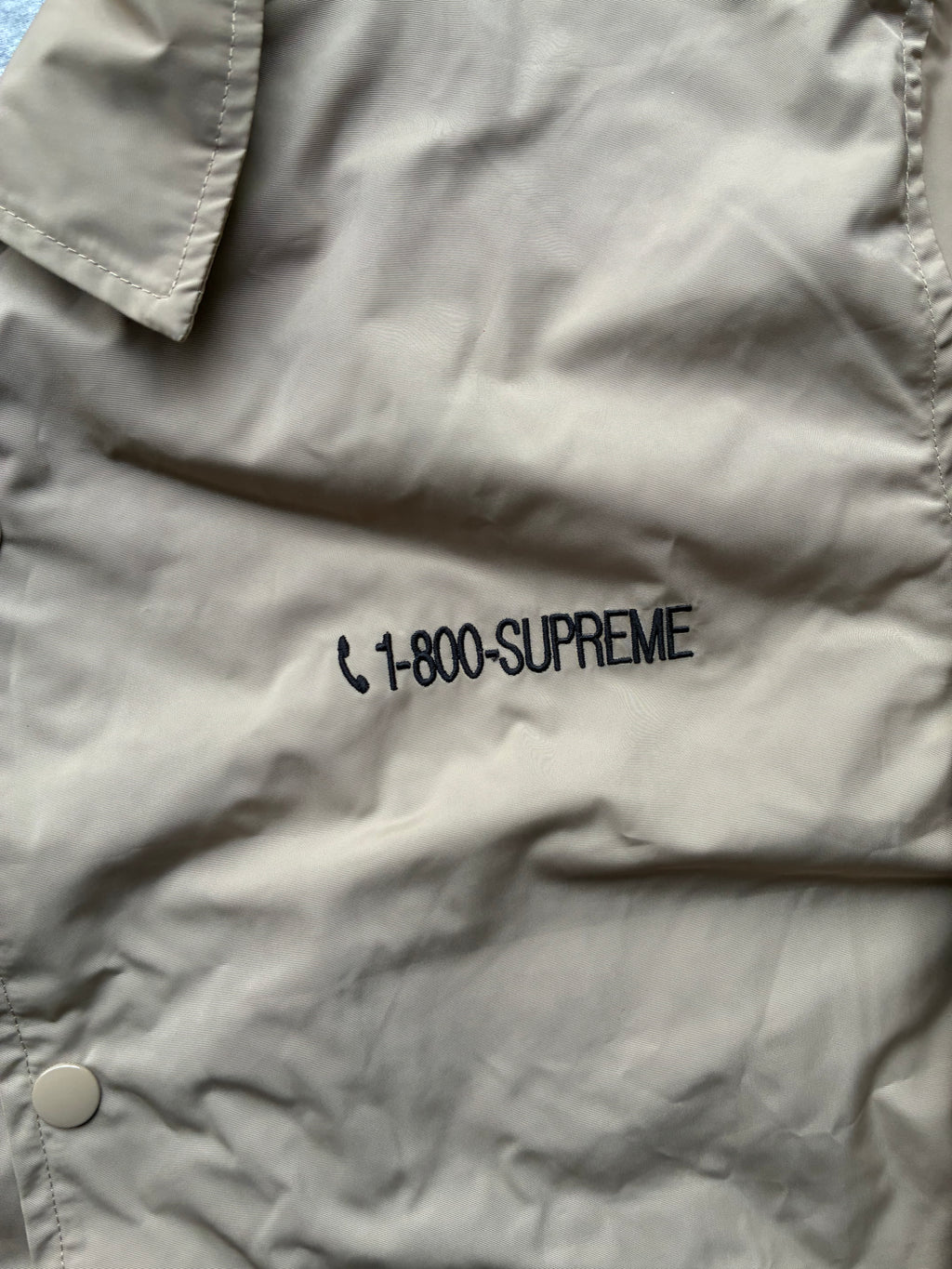Supreme “1-8”0-SUPREME” Coaches jacket (L)