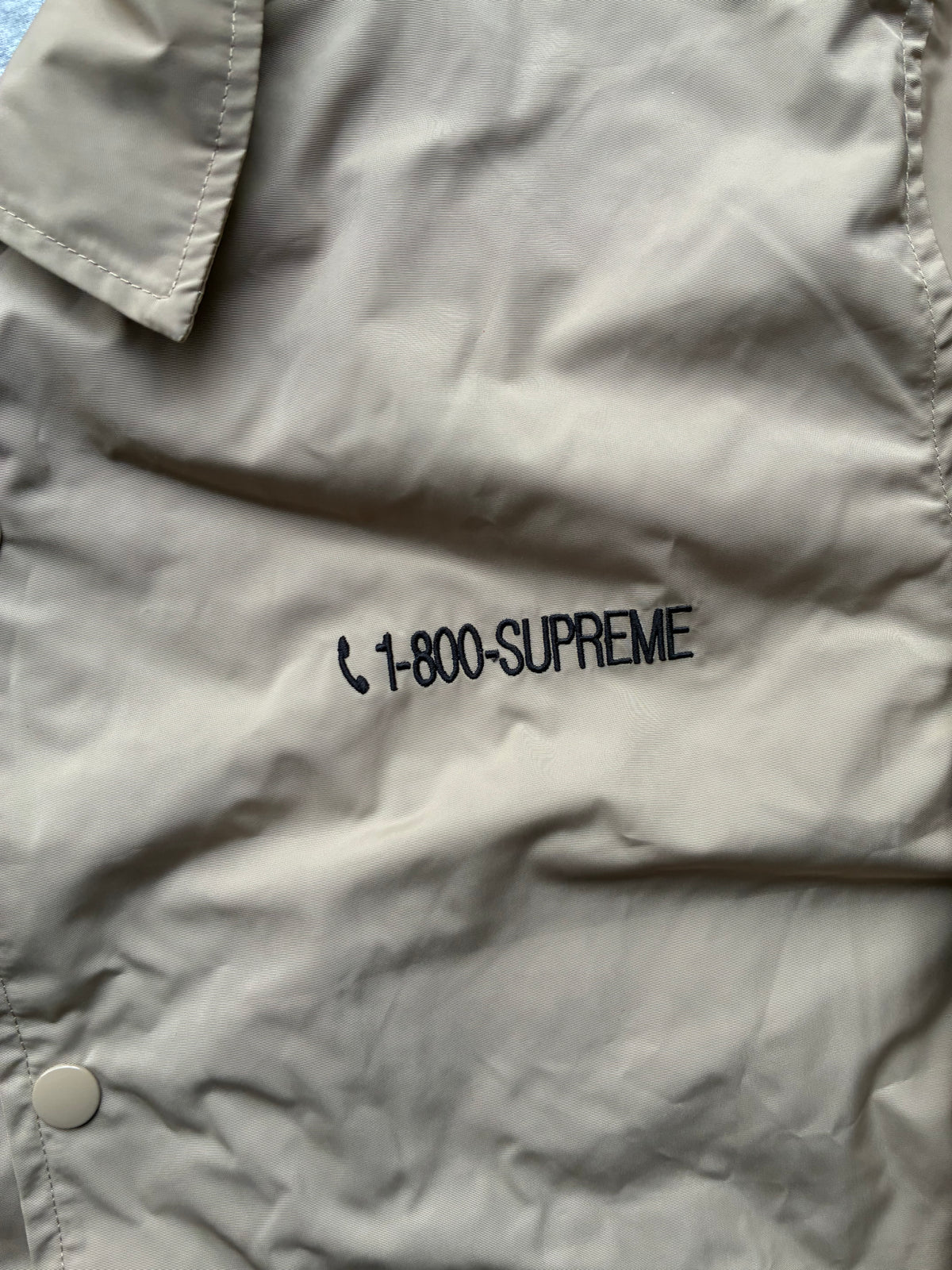 Supreme “1-8”0-SUPREME” Coaches jacket (L)