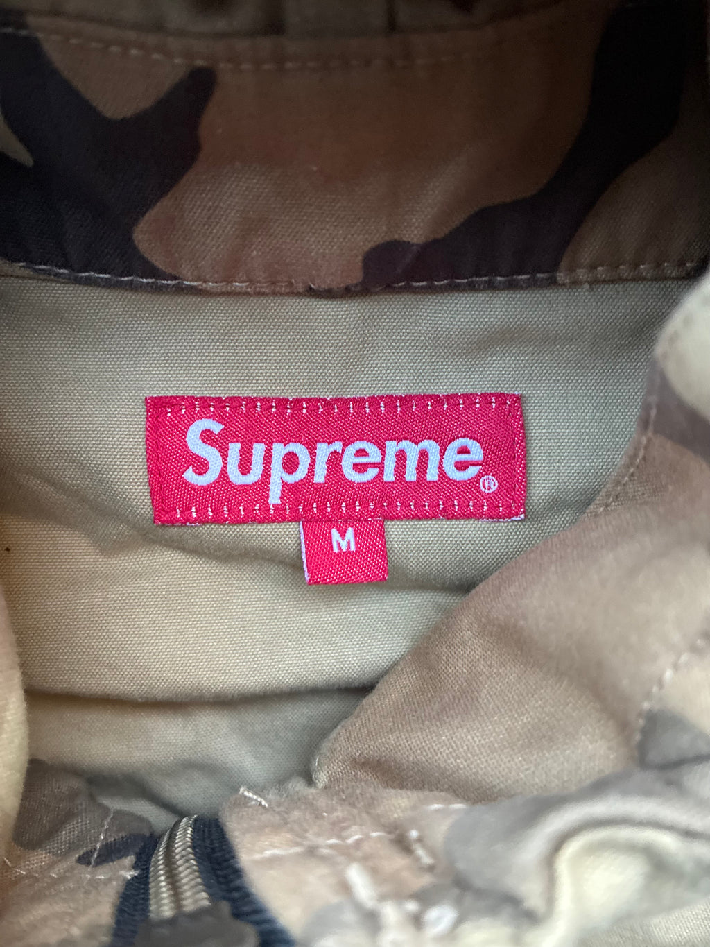 Supreme “CAMO COTTON FIELD” Jacket (M)