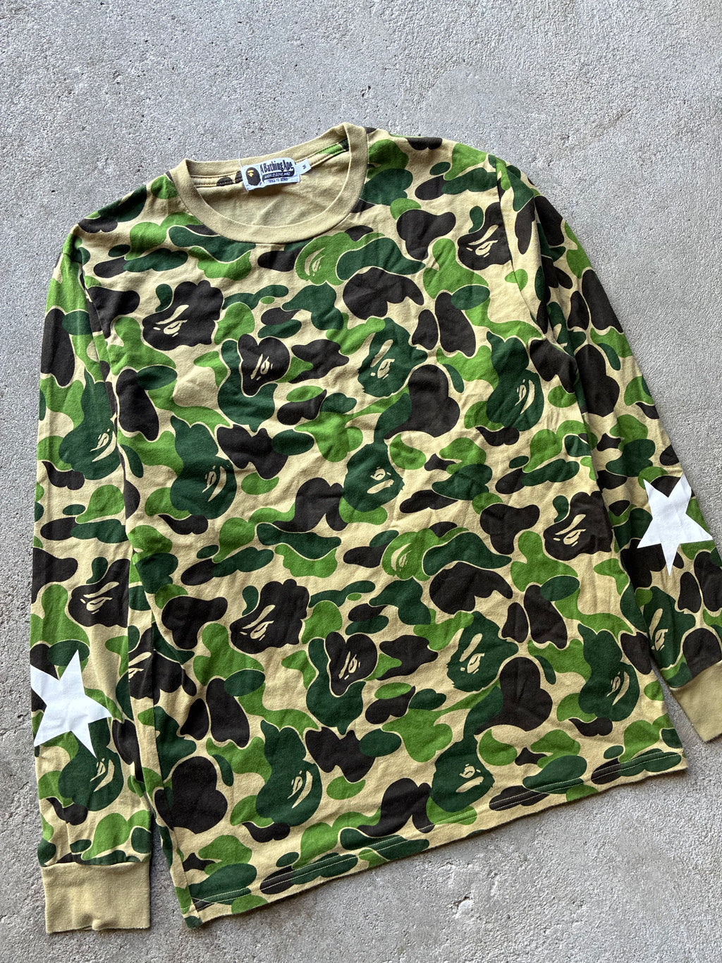Bape “CAMO” Long Sleeve (M)