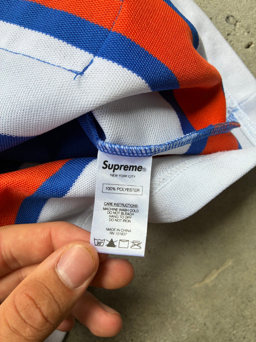 Supreme “FREAKY BLUE” Jersey (M)