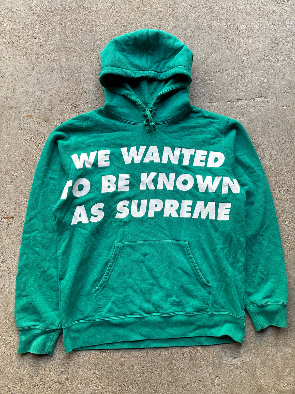 Supreme “KNOWN AS” Hooded Hoodie (L)