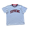 Supreme “ARC LOGO DOUBLE RINGER” tee (XL)
