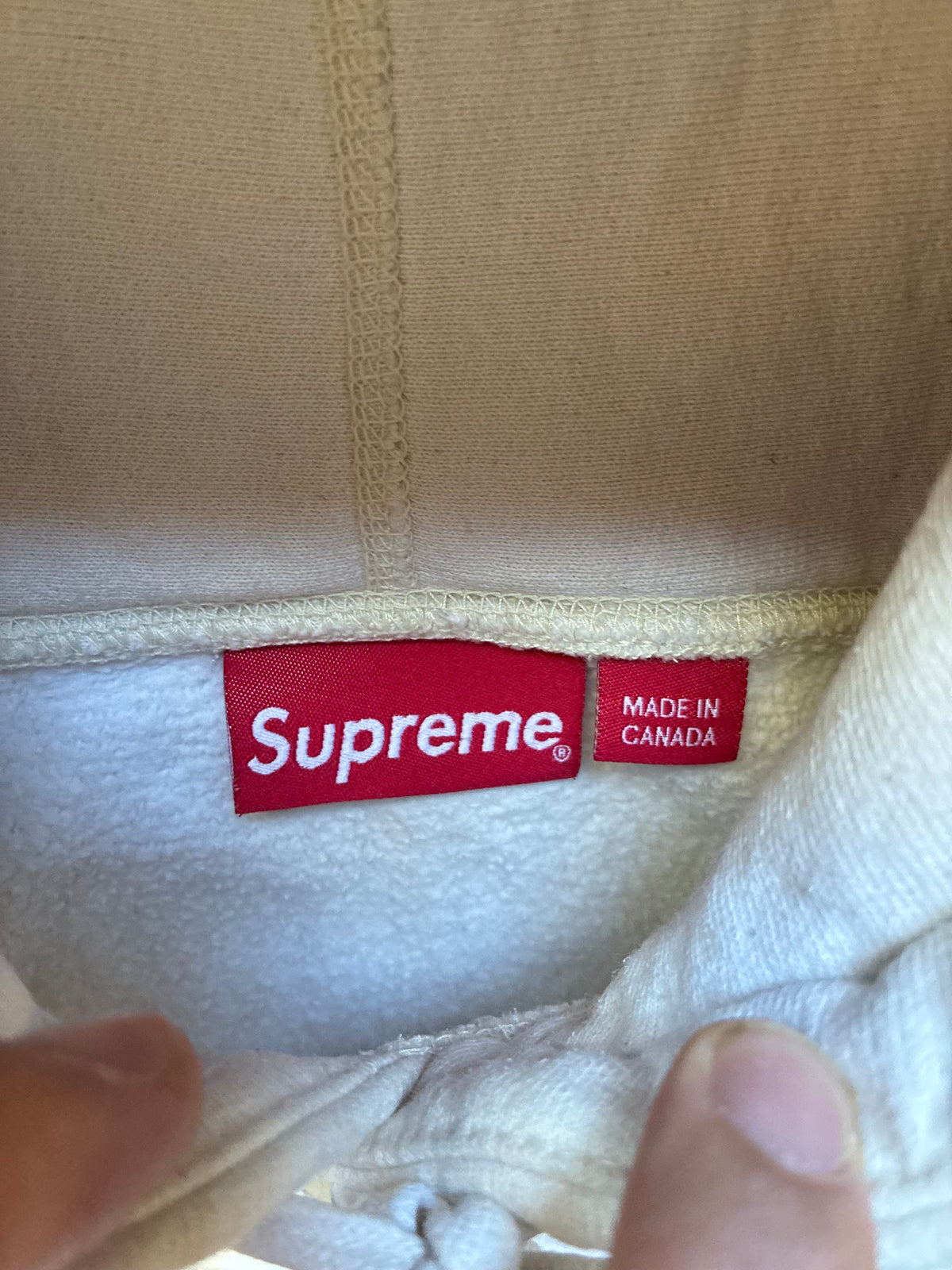 Supreme “DELTA LOGO” Hooded Hoodie (L)