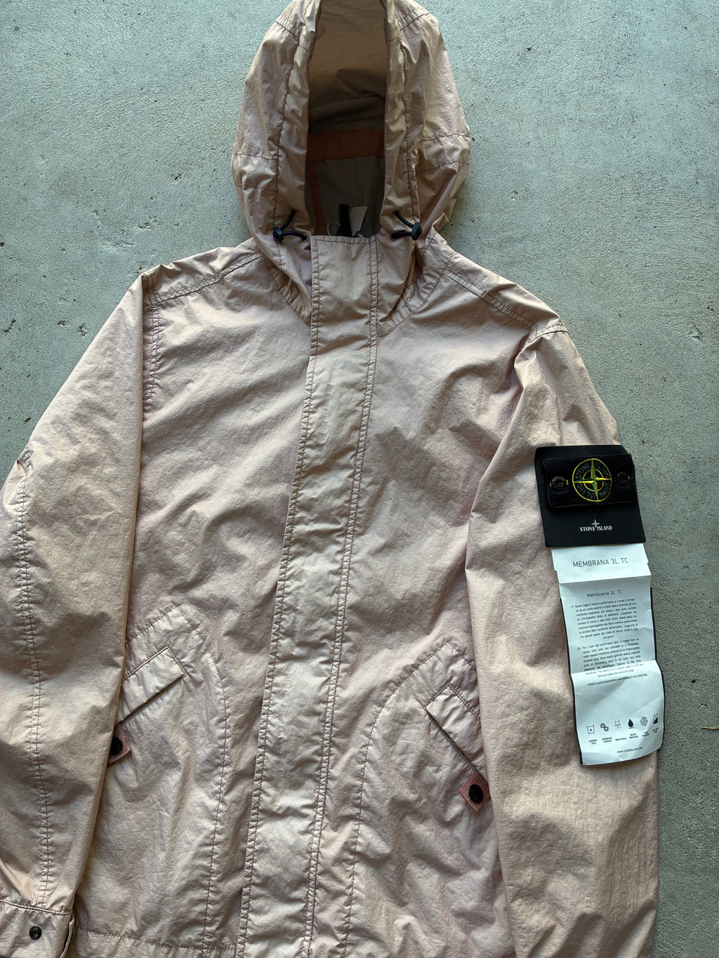 Stone Island “MEMBRANA 3L TC” Jacket (M)