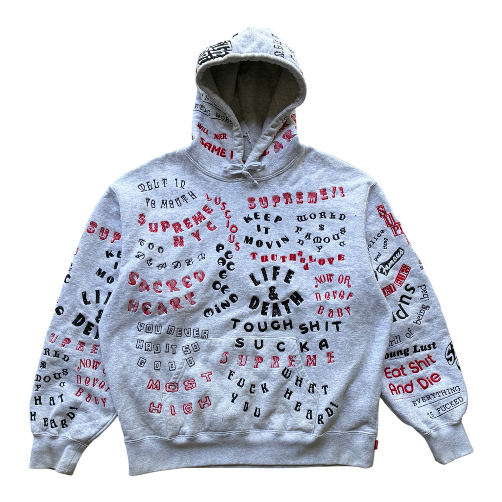 Supreme “TOO DEADLY SS26” Hooded Hoodie (L)