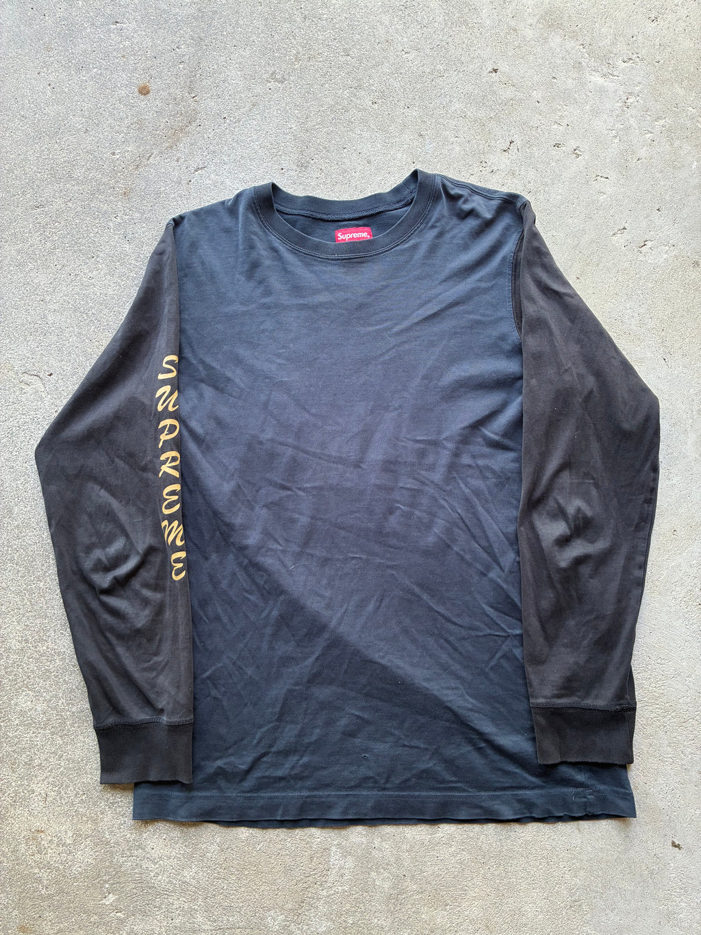 Supreme “LOGO” Long Sleeve (M)