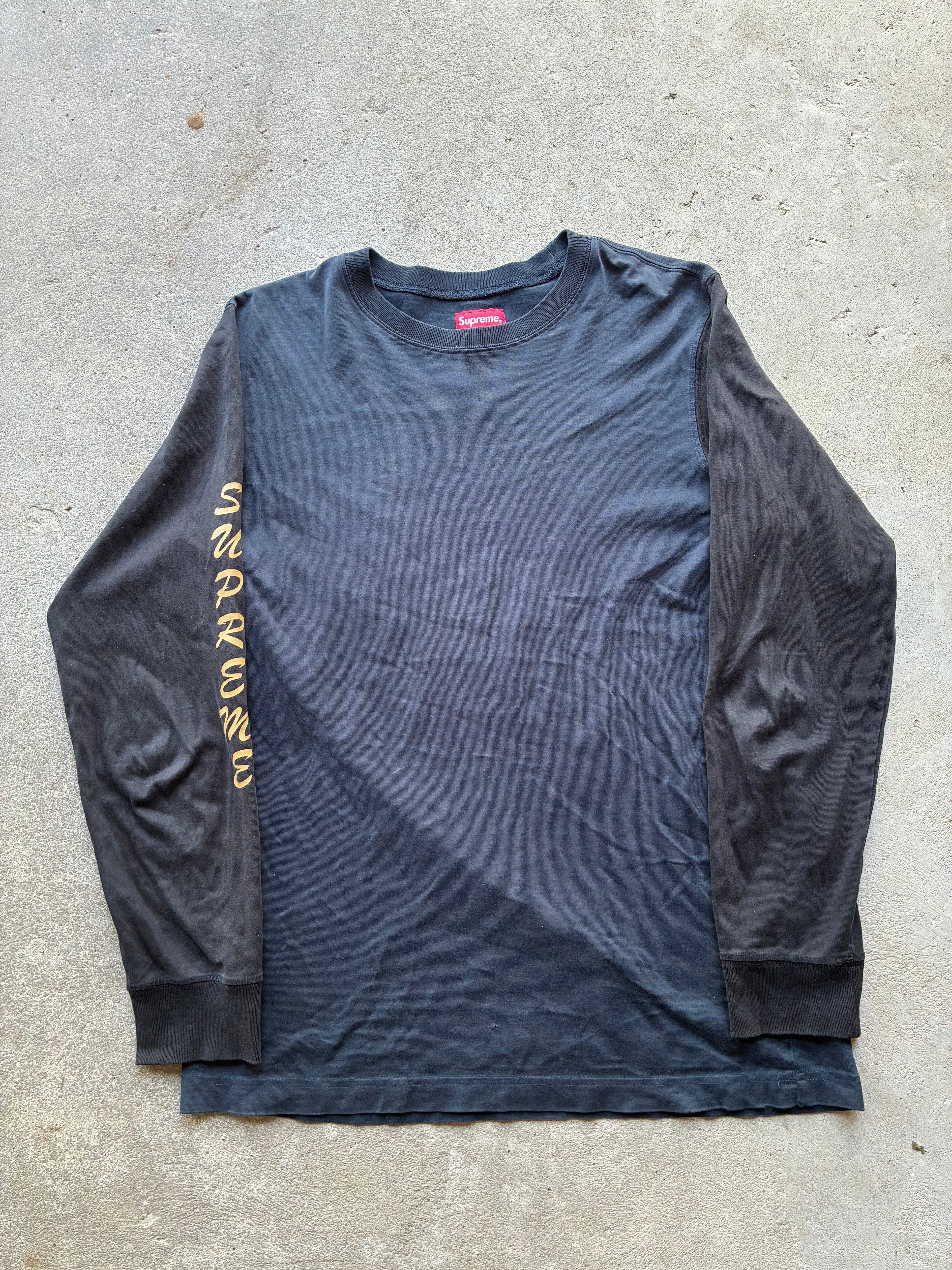 Supreme “LOGO” Long Sleeve (M)