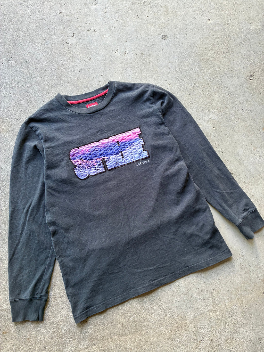 Supreme “MOUNTAIN LOGO” Long Sleeve (L)