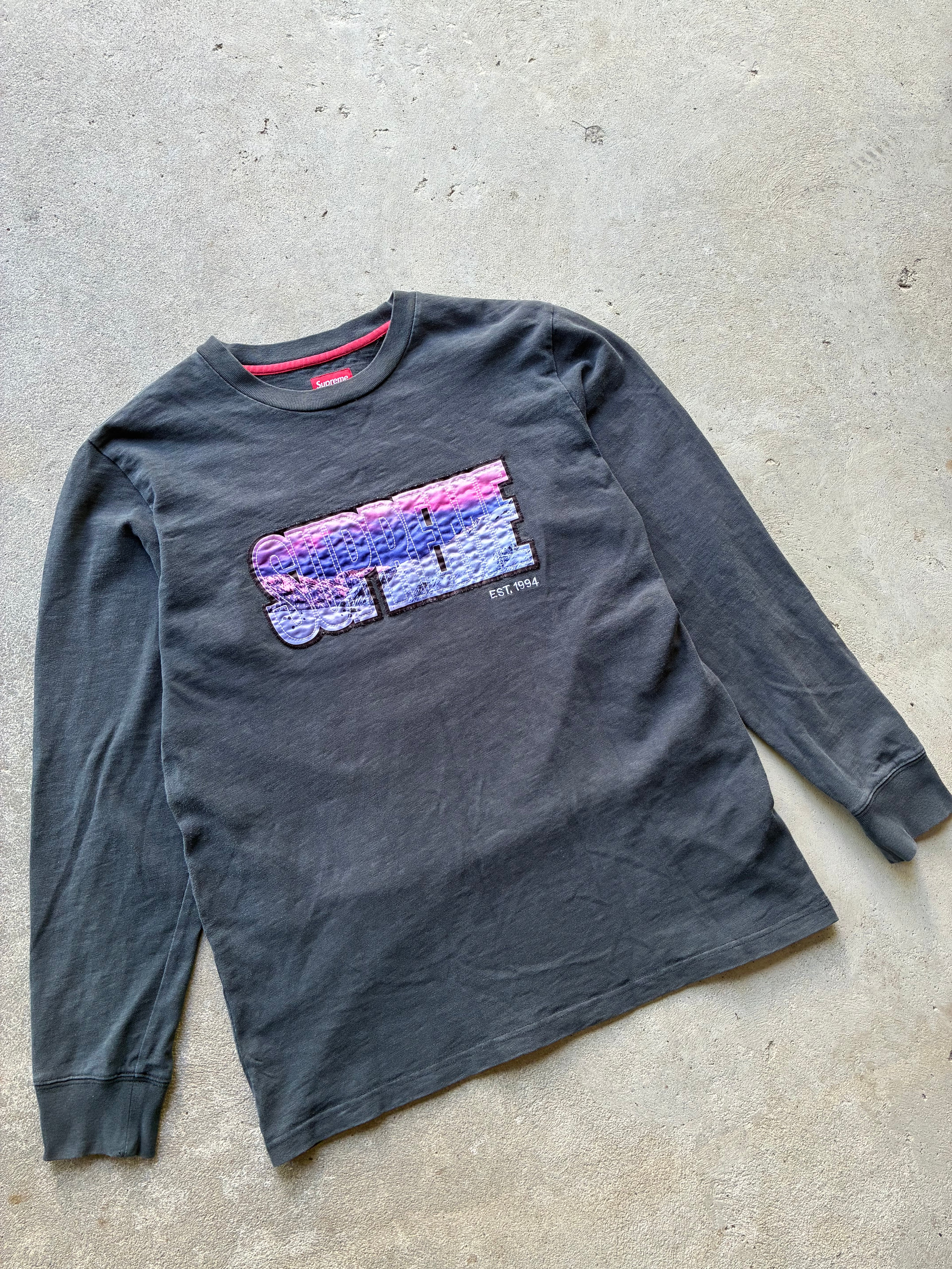 Supreme “MOUNTAIN LOGO” Long Sleeve (L)