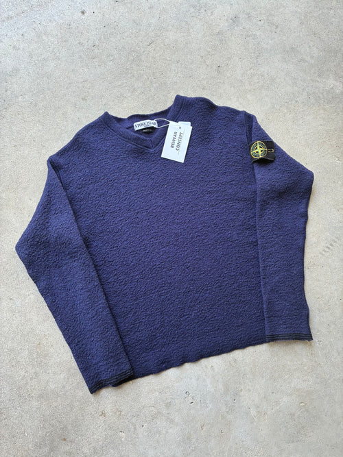 Stone Island (VINTAGE NAVY) sweater (S)