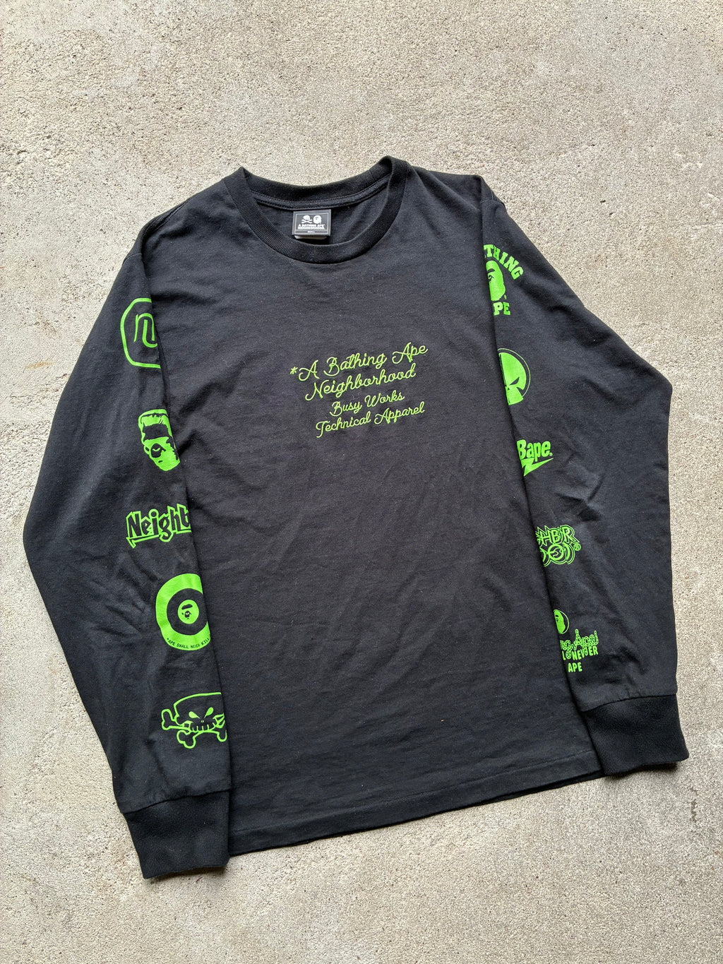 Bape x Neighborhood Long Sleeve (S)
