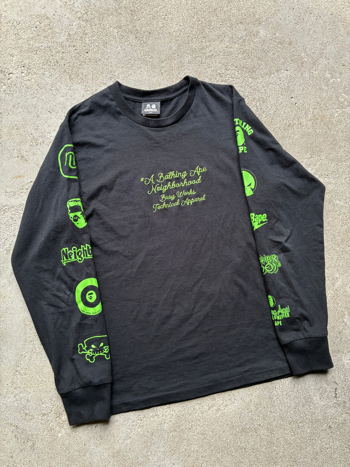 Bape x Neighborhood Long Sleeve (S)