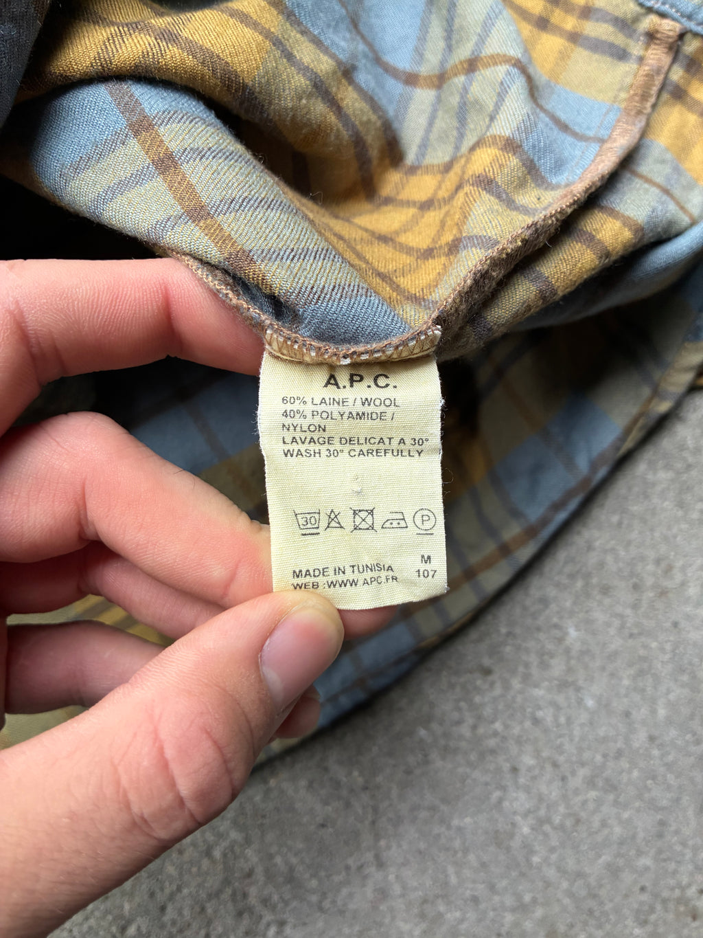 Ternet A.P.C Skjorte (M)