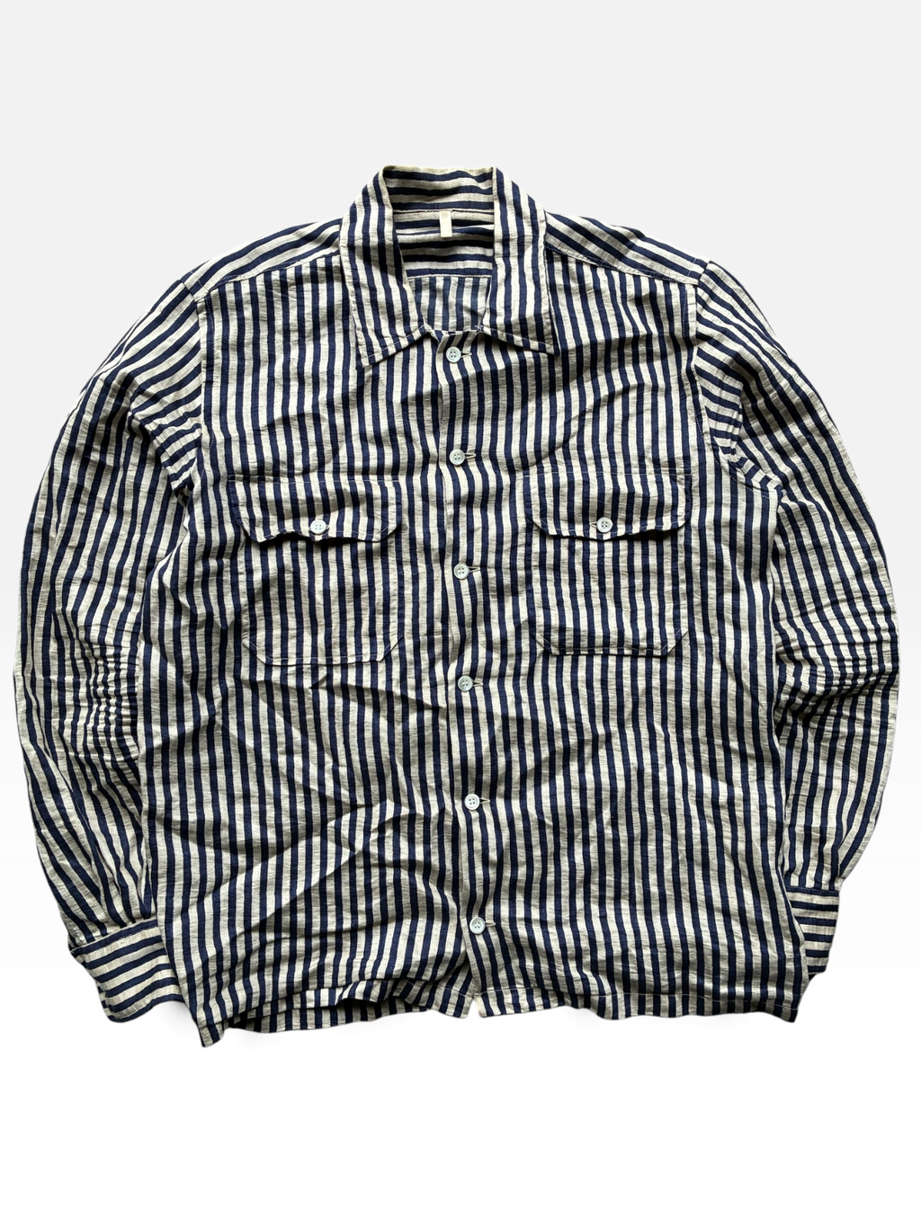 Stribet Sunflower skjorte (M-L)