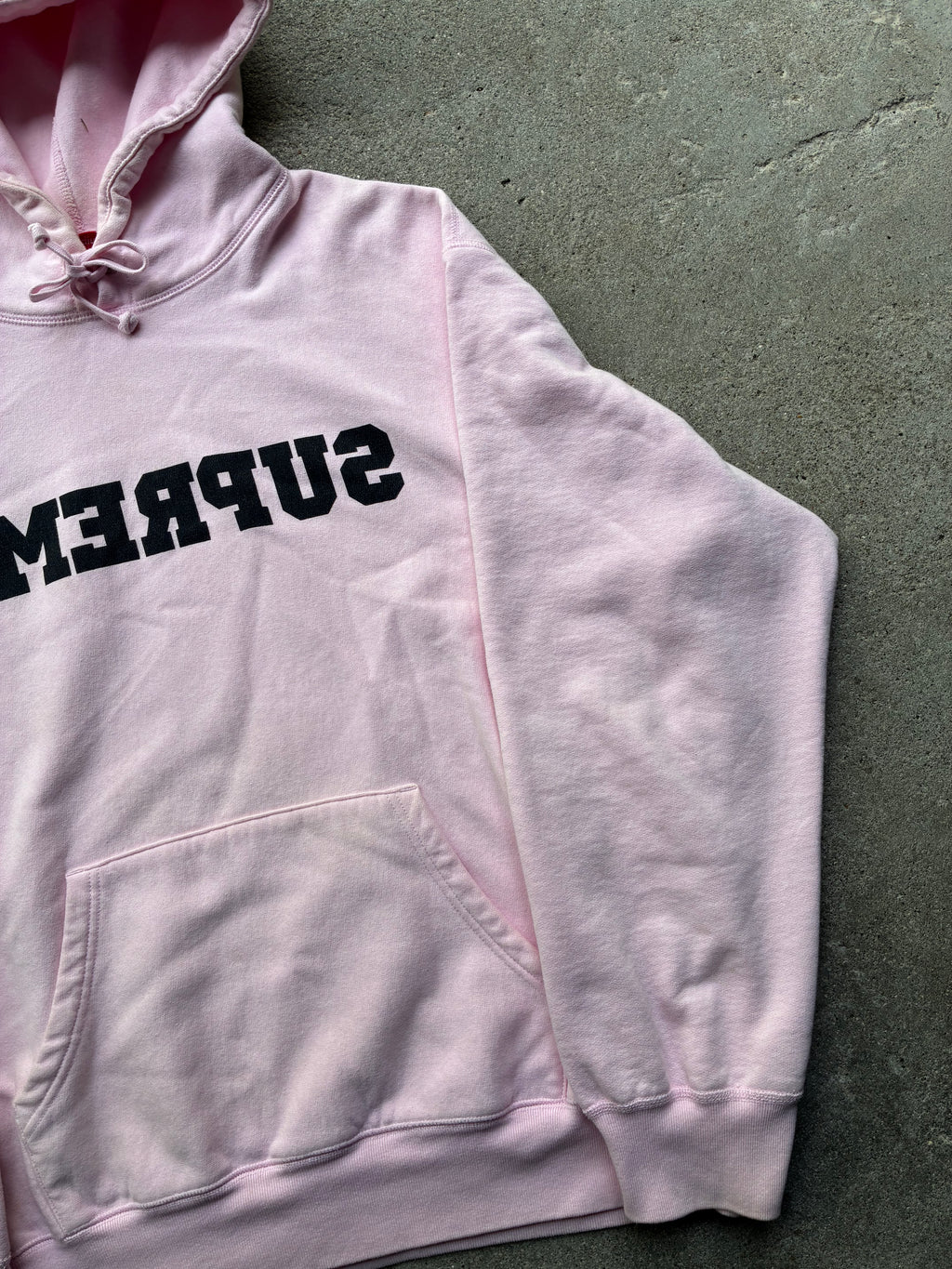 Supreme “REVERSE LOGO” Hooded Hoodie (M)