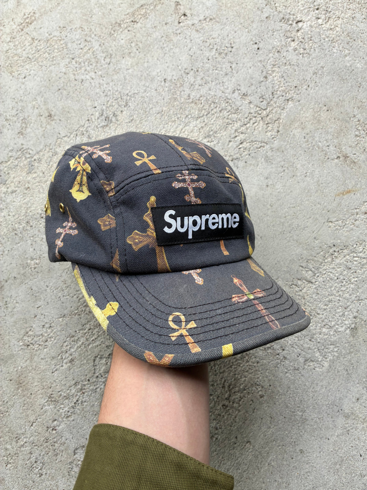 Supreme “CROSSES SS13” Camp Cap (Adjustable)