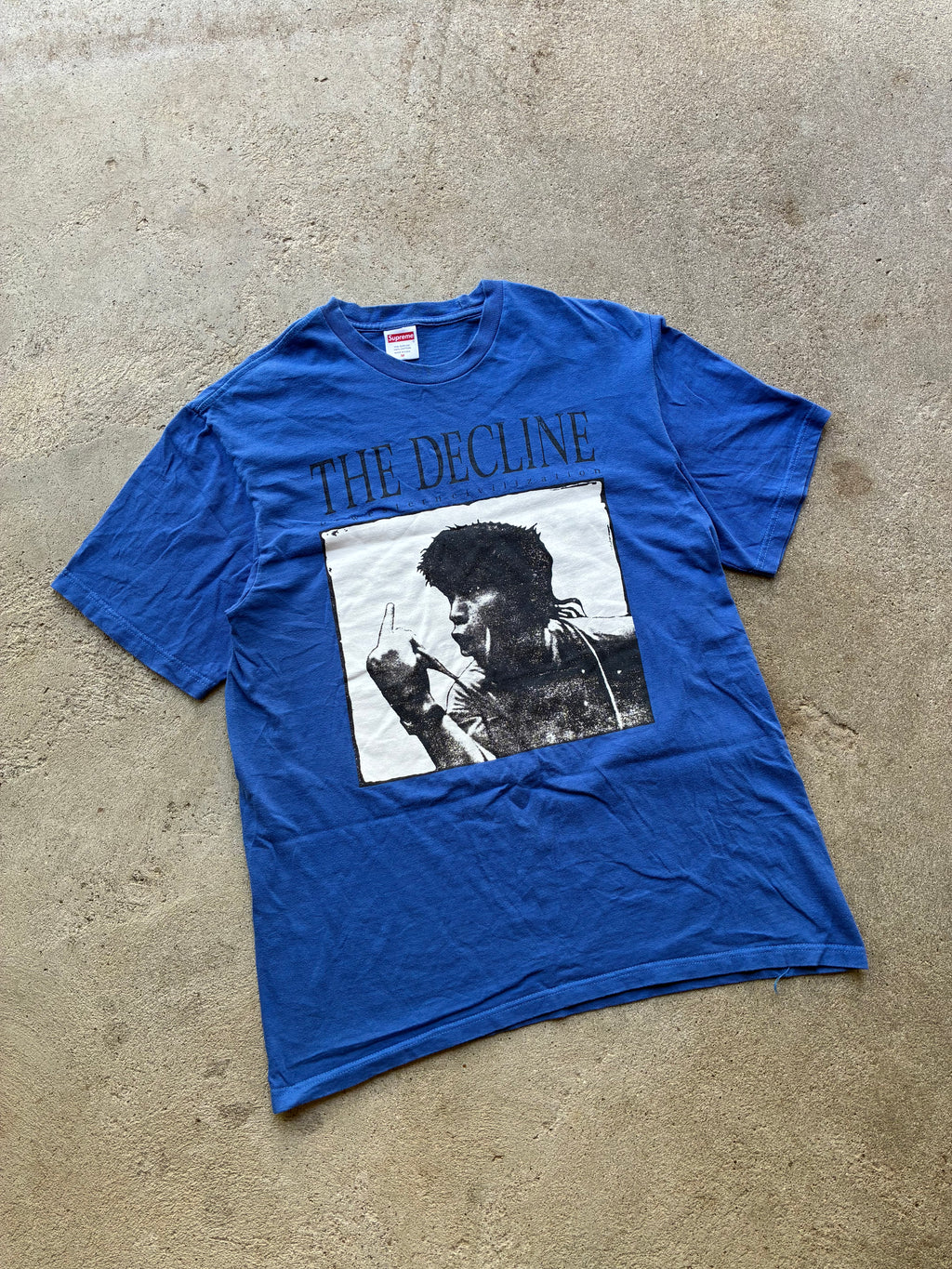 Supreme “DECLINE OF WESTERN COVILIZATIOM” tee (M)