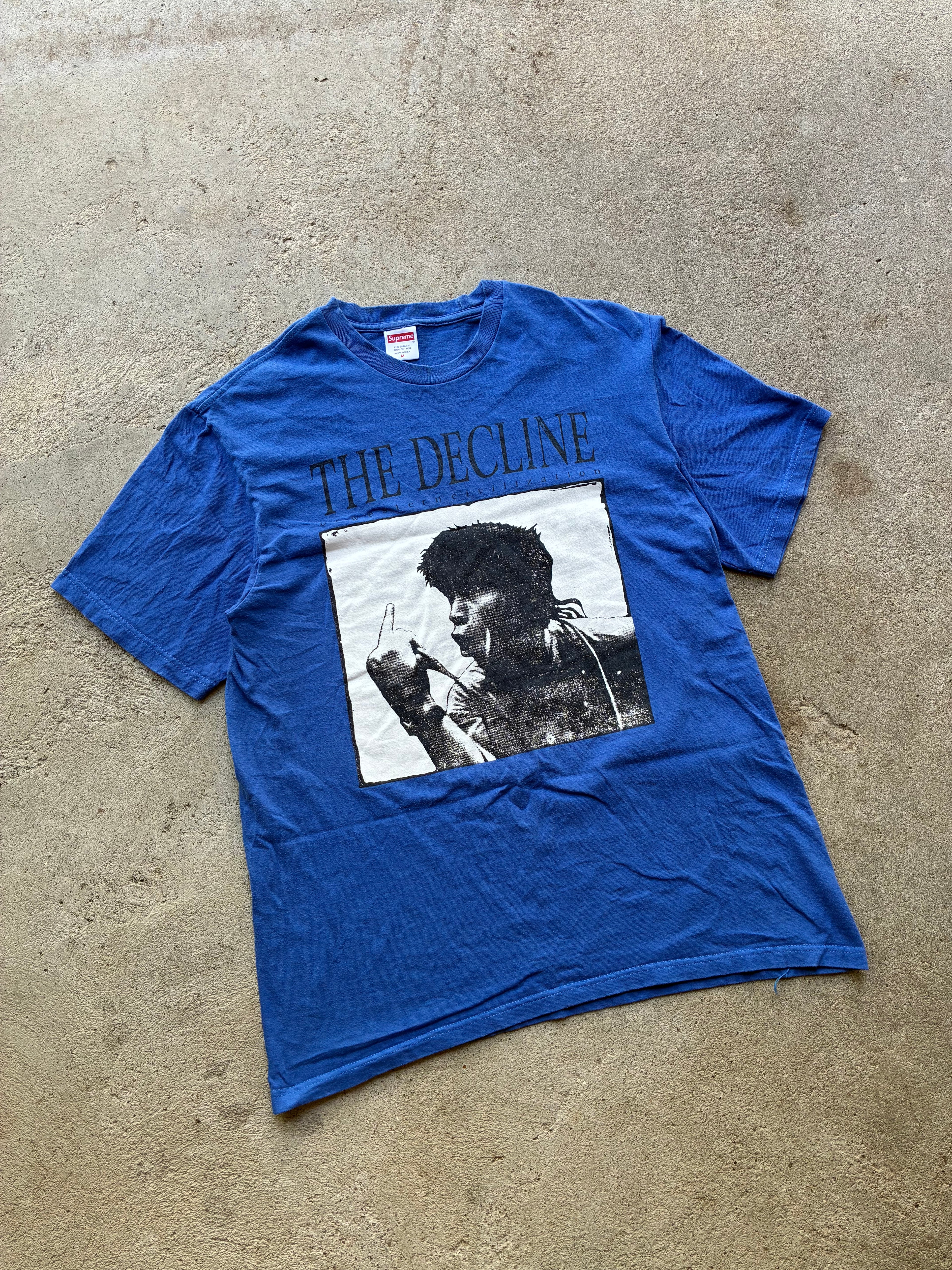 Supreme “DECLINE OF WESTERN COVILIZATIOM” tee (M)