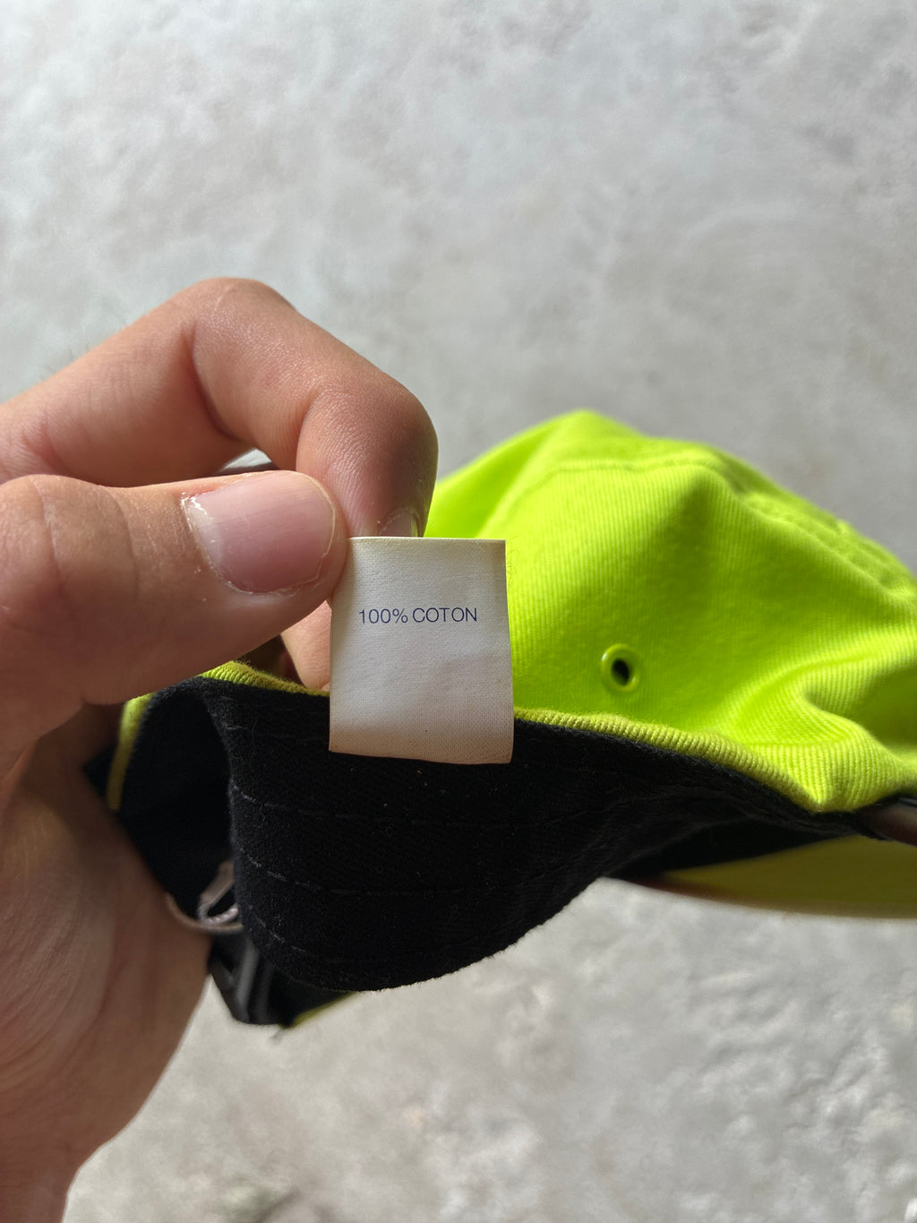 Supreme “WORLDWIDE VISOR TAPE” Camp Cap (Adjustable)