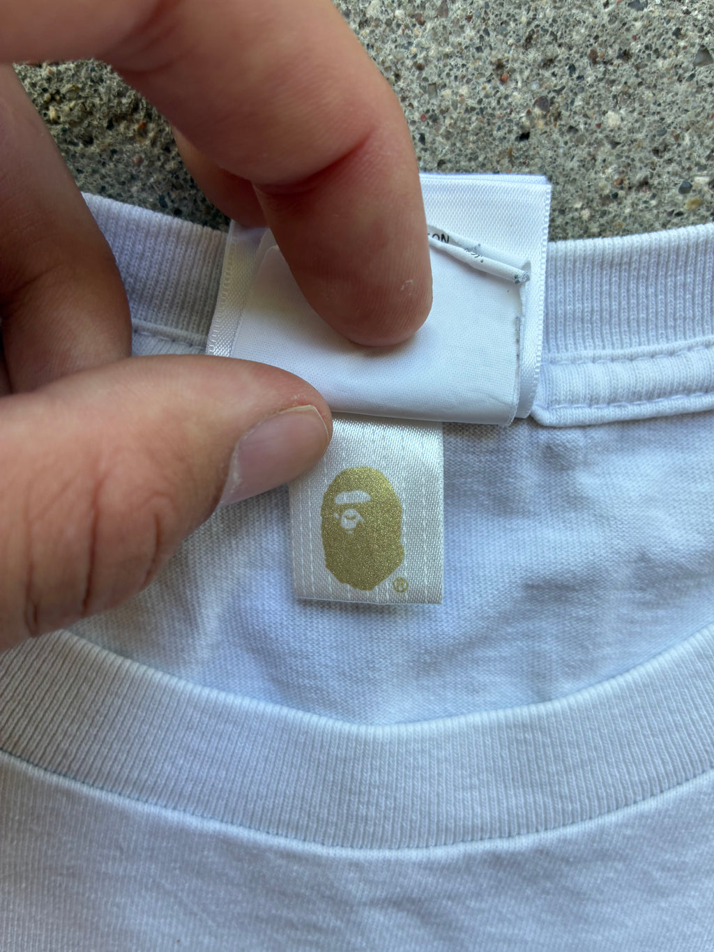 Bape x Ghostbusters tee (L)