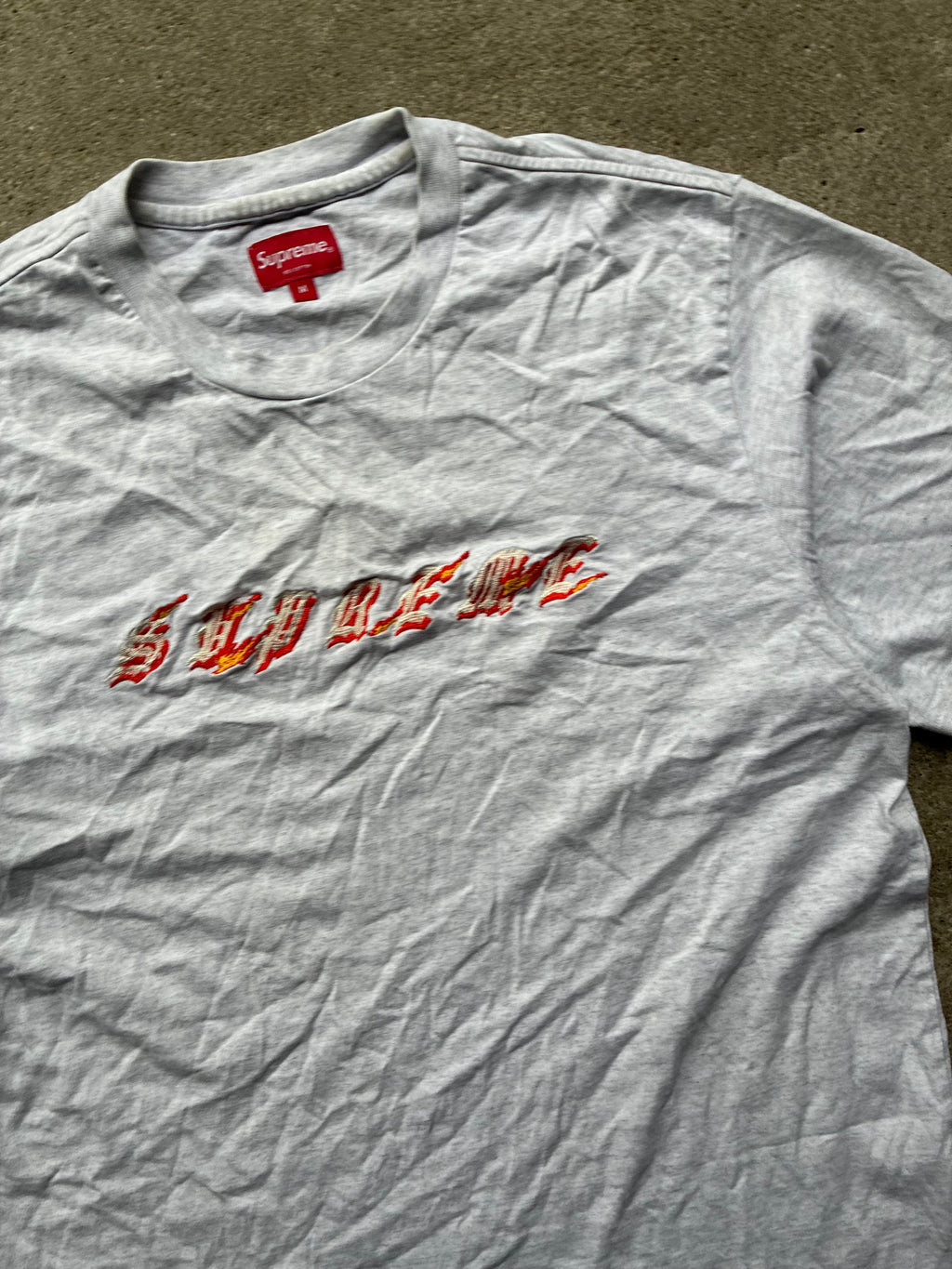 Supreme “FIRE” Tee (M)