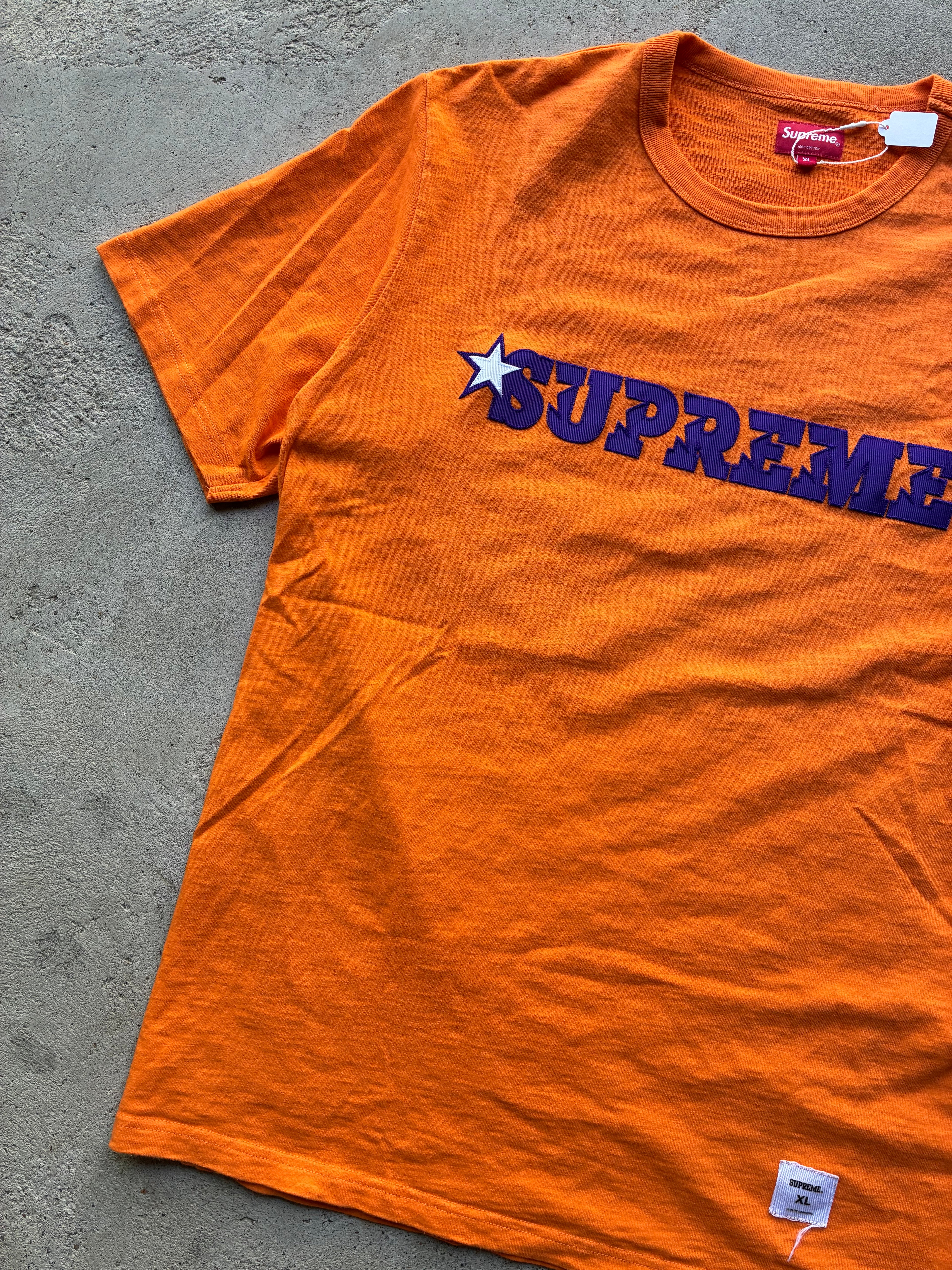 Supreme “STAR LOGO S/S” Tee (XL)