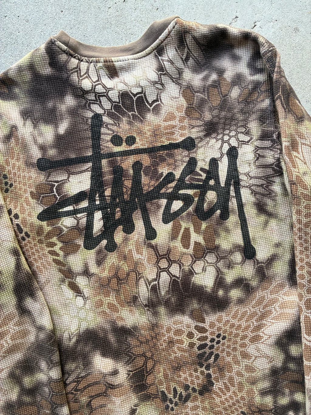 Stussy “KRYPTEK CAMO” Long Sleeve thermal (L)