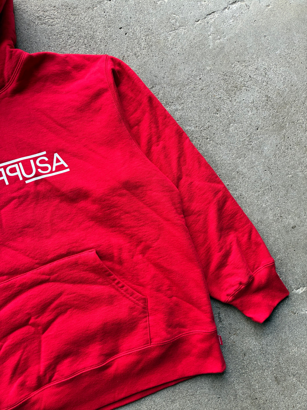 Supreme “USA” Hooded Hoodie (Large)