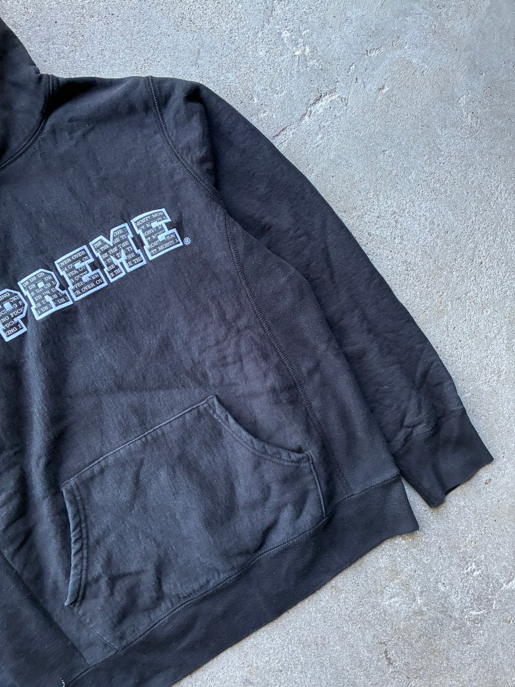 Supreme “COLLEGIATE ACRONYM” Hoodie (M)