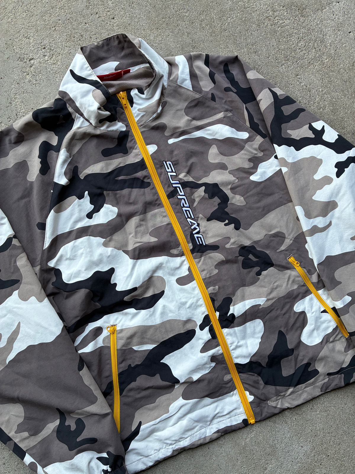Supreme “CONTRAST ZIP TRACK”  Jacket (M)