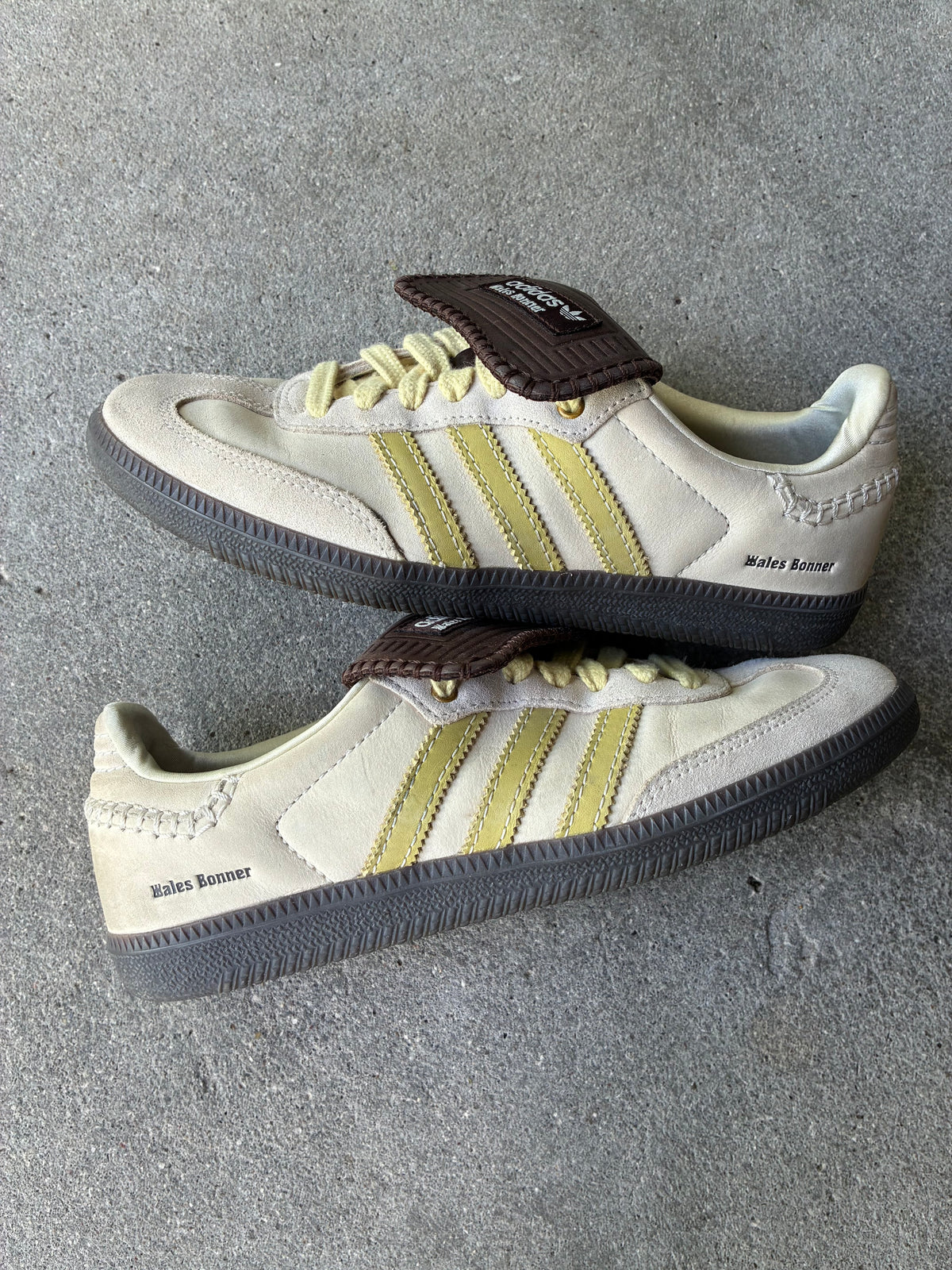 Adidas samba x Wales Bonner ECRU TINT BROWN" (38)